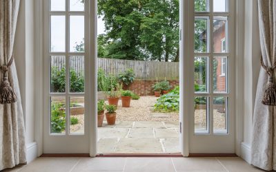 Add Natural Charm With A Wood With Glass Door In Santa Rosa, CA